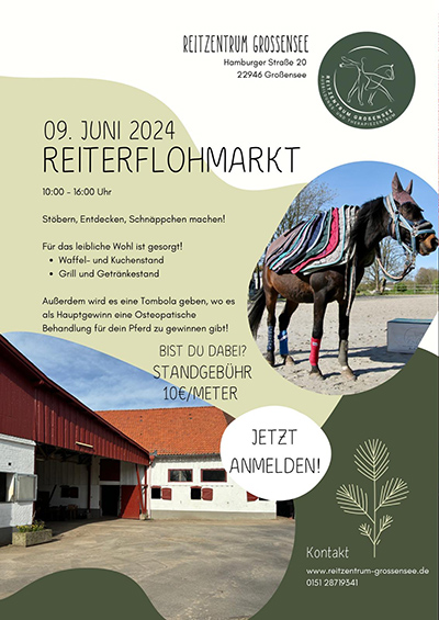 Flyer Reiterflohmarkt